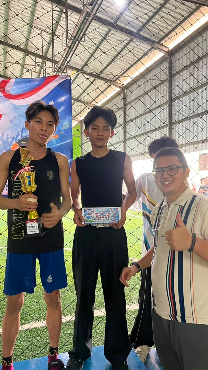 Juara 2 Badminton Sporting Day PT IPP