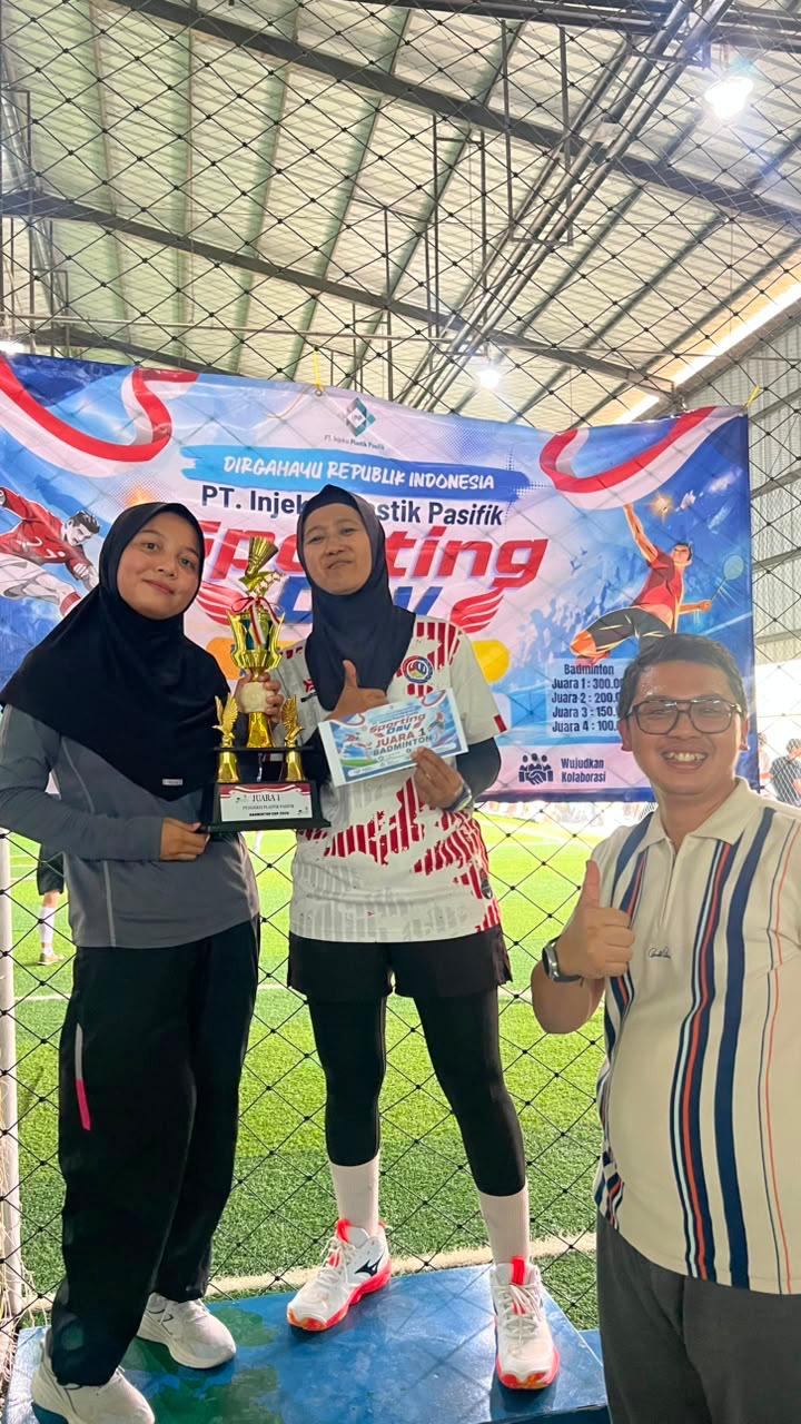 Juara 1 Badminton Sporting Day PT IPP